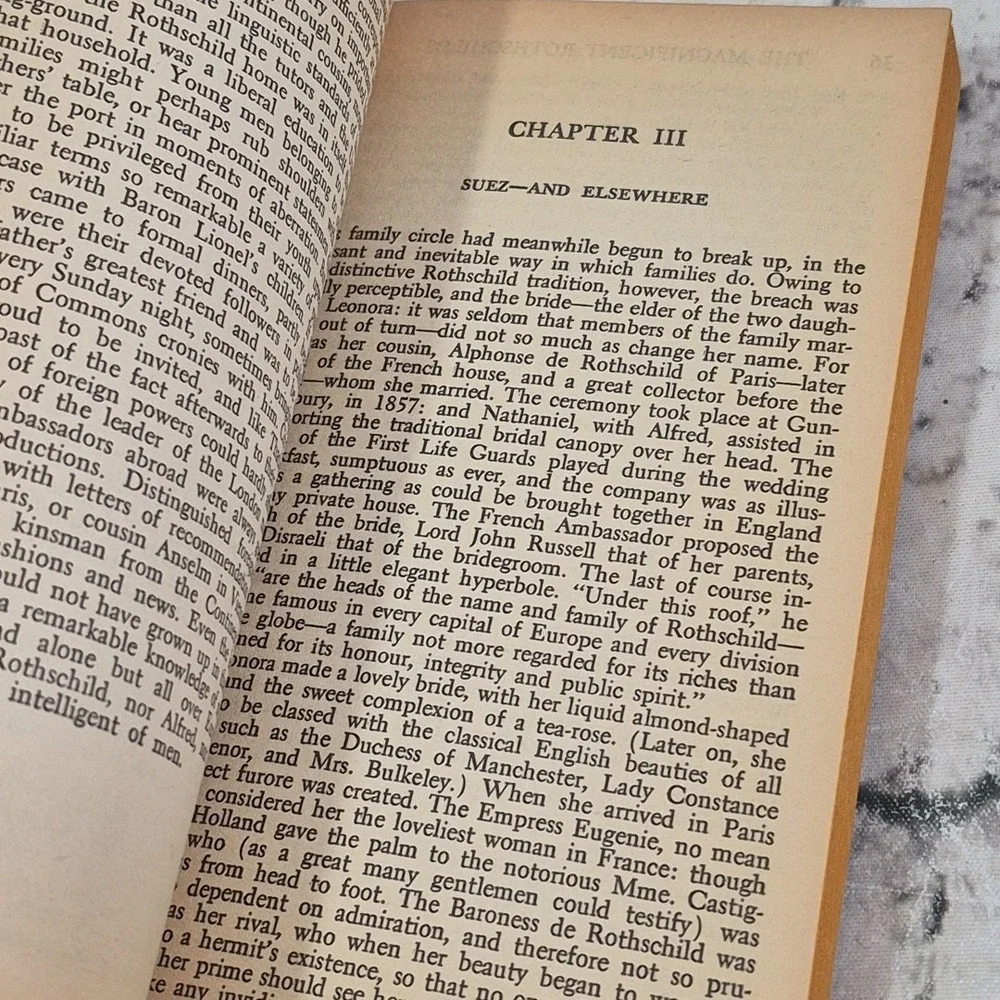 Magnificent Rothschilds by Cecil 1899-1970 Roth 1962 Paperback